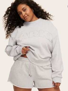 PARKE Limited Edition X Target Heather Gray Sweatshirt